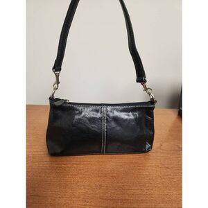 Giani Bernini Black Small Shoulder Handbag Purse (PF)